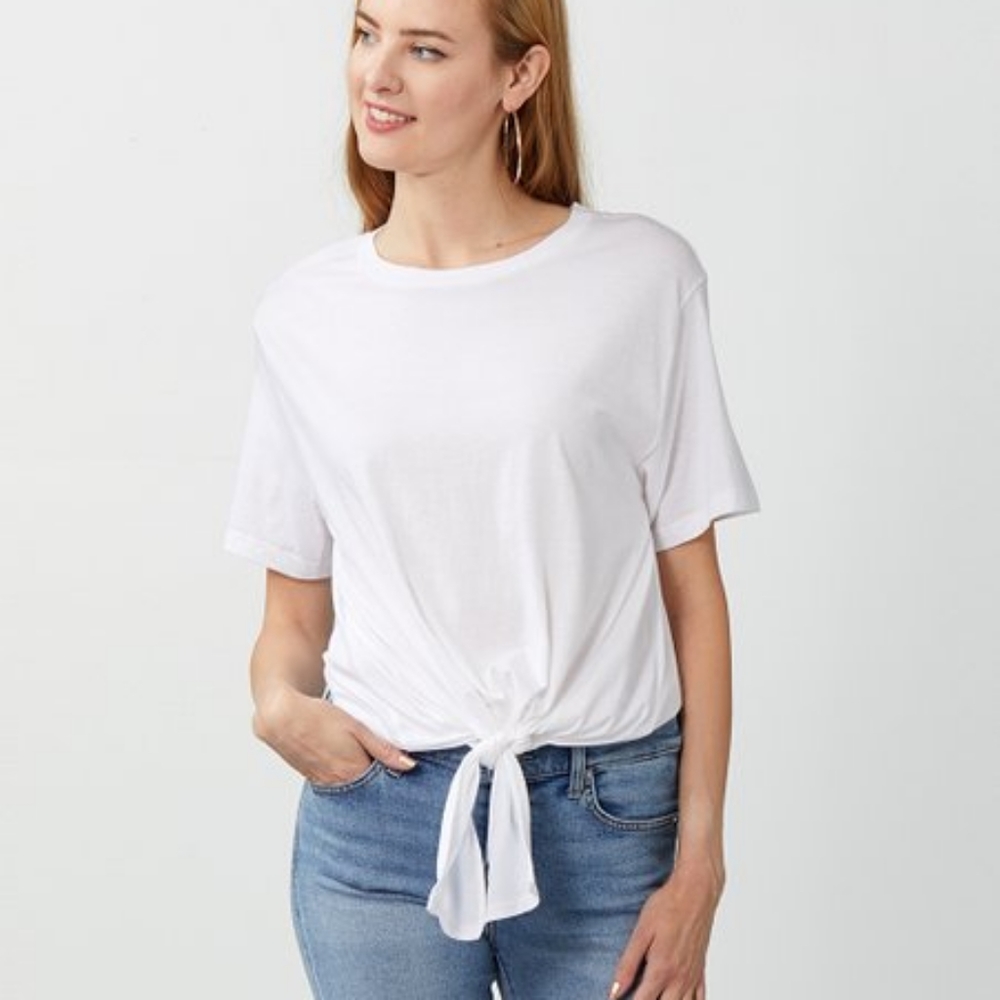 7 for all mankind white tee